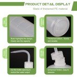 250ml Plastic Squeeze Wash Bottle Set (4 Pack)