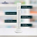 250ml Plastic Graduated Cylinder with Pour Spout