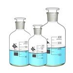 250ml Narrow Mouth Reagent Bottle with Ground Glass