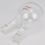 Stonylab 2-Neck Flat Bottom Boiling Flask, 500ml