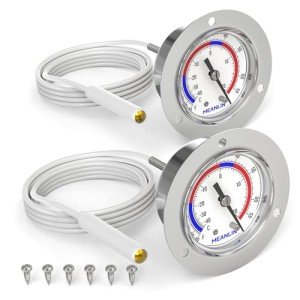 Vapor Capillary Thermometer - 2" Stainless Steel Dial