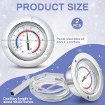Copkim 2-Pack Capillary Freezer Thermometers, -40-65°F