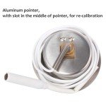 Vapor Capillary Flanged Mount Thermometer - 2 Pack