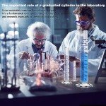 25ML Hexagon Base Graduated Glass Cylinder Set