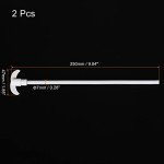 PTFE Electric Stirring Rod with Foldable Paddle - 2pcs
