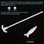 PTFE Electric Stirring Rod with Foldable Paddle - 2pcs