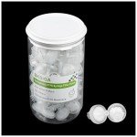 BKSIGA 25mm PTFE Syringe Filters - 100 Pack