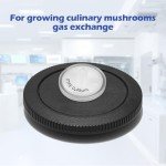 BKSIGA 25mm PTFE Syringe Filters - 100 Pack