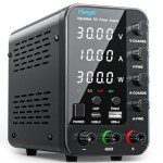 30V 10A Adjustable DC Power Supply with USB Charging