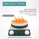 Digital Magnetic Stirrer Hot Plate with Accessories