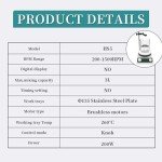 Digital Magnetic Stirrer Hot Plate with Accessories