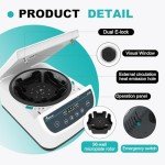 JOANLAB Benchtop Microplate Centrifuge Machine 96-Well