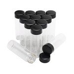 Small Clear Glass Sample Vials - 30 mL, Pack of 12