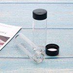 Small Clear Glass Sample Vials - 30 mL, Pack of 12