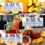 NEEBETEK Brix Meter Refractometer for Sugar Measurement