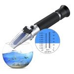 Salinity Refractometer for Saltwater Aquariums & Pools