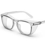 Fashionable Scratch-Resistant Safety Glasses for All