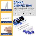 Surgical Blade Kit with Handles for Lab Use