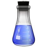 50ml Narrow Mouth Erlenmeyer Flask with Stopper