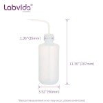 Plastic Squeeze Bottles - Set of 4, 1000ml