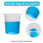 100Pcs 250ml Triangular Plastic Lab Beakers