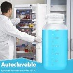 18-Pack Wide Mouth Reagent Bottles - 8 oz