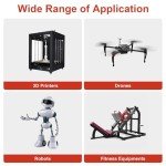 800-Piece Black Nylon Washer Assortment Kit