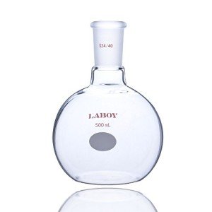 500mL Flat Bottom Boiling Flask with 24/40 Joint