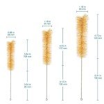 StonyLab 10 Pack Test Tube Cleaning Brushes