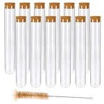 12pcs 80ml Glass Test Tubes with Cork