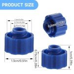 50 Syringe Tip Caps for Easy Dispensing