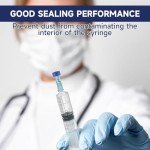 50 Syringe Tip Caps for Easy Dispensing