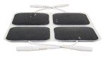 Premium 2"x2" Reusable Self-Adhesive Electrode Pads