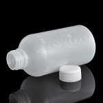 20Pcs 100ml Graduated PE Plastic Lab Bottles