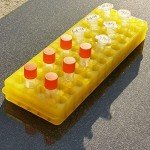 Yellow 60-Well Polypropylene Microcentrifuge Tube Rack (2-Pack)