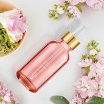 Pink Glass Dropper Bottles - 2 Pack with Funnel