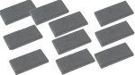 Bartovation Unglazed Black Streak Plates - Pack of 10