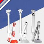 Red Laboratory Exhaust Vent Fume Extractor Arms