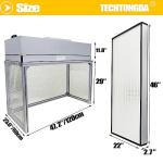 TECHTONGDA Vertical Laminar Flow Clean Bench Workstation