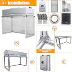 TECHTONGDA Vertical Laminar Flow Clean Bench Workstation