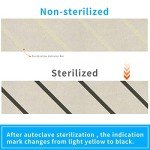 Dental Autoclave Sterilization Indicator Tape - 5 Rolls