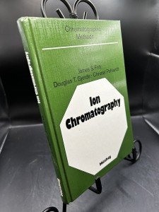 Vintage Ion Chromatography Book by James S. Fritz