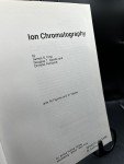 Vintage Ion Chromatography Book by James S. Fritz