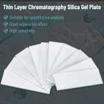 Glass Backed TLC Plates 25mm x 75mm – USA