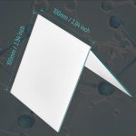 TLC Plates 100x100mm Glass Backed - 20 Pack