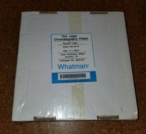 Whatman Thin Layer Chromatography Plates, Cat No. 4865-621