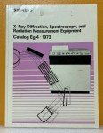 Siemens 1973 X-Ray Spectroscopy Equipment Catalog