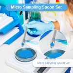 6Pcs Stainless Steel Lab Spoon Measuring Set