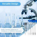 6Pcs Stainless Steel Lab Spoon Measuring Set