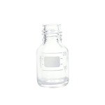10-Pack 25ml Graduated Round Glass Bottles